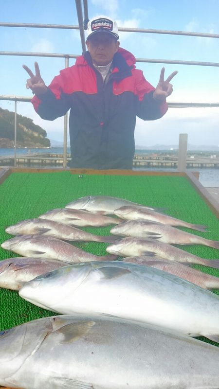 海の釣堀 海恵 釣果