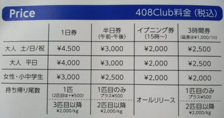 408Club 釣果