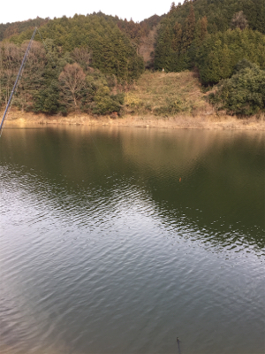 布目ダム ワカサギ初釣