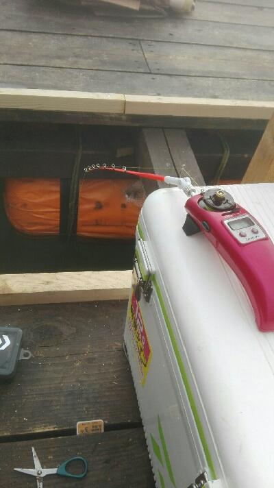 銀山湖　ワカサギ釣り