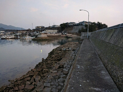 丸石港でメバリング−日の出前に時合