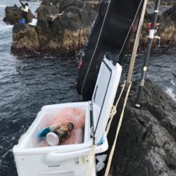 沖の島 磯釣り 撃沈。