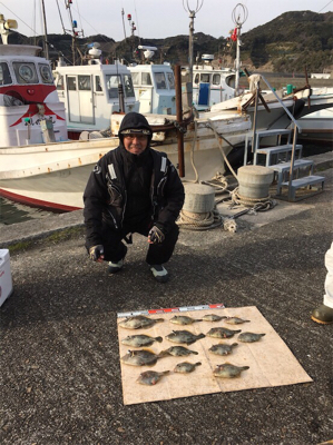 カワハギ超大型釣れました。