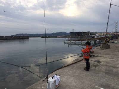 初釣行はガシラちゃん