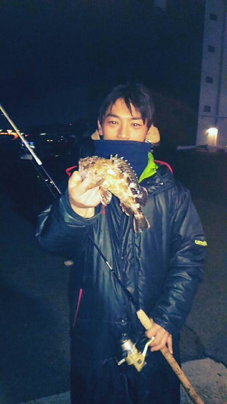 アナゴ釣りで嬉しいゲスト