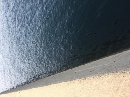 新居浜菊本護岸にてルアー釣り