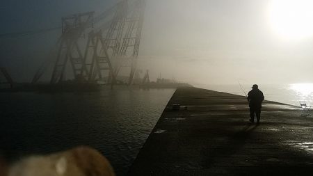 播磨新島赤灯台波止へキス釣査