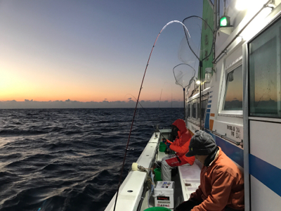 梅花丸で一つテンヤ