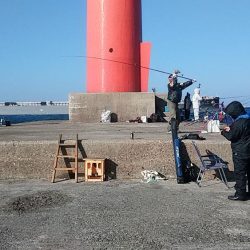 初釣行も播磨新島へ