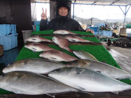 カタタのつり堀 釣果