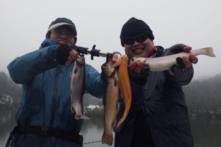 フィッシングレイクたかみや 釣果