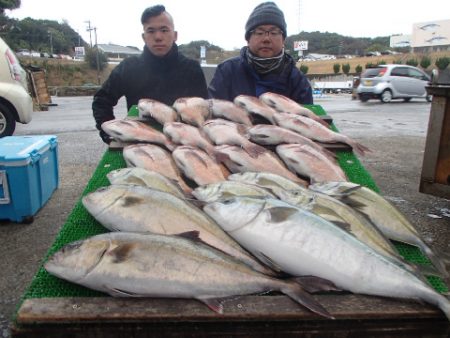 カタタのつり堀 釣果