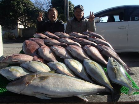 カタタのつり堀 釣果