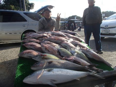 カタタのつり堀 釣果