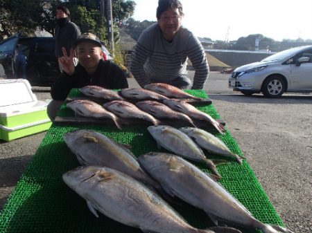 カタタのつり堀 釣果