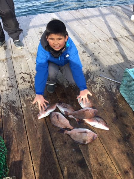 由良海上釣り堀 海人 釣果