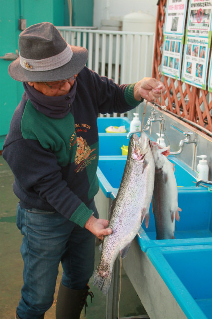 としまえんフィッシングエリア 釣果