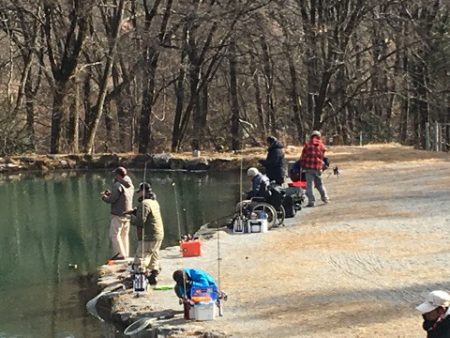 白州トラウトフィッシングエリア　シルフ 釣…