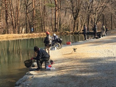 白州トラウトフィッシングエリア　シルフ 釣果
