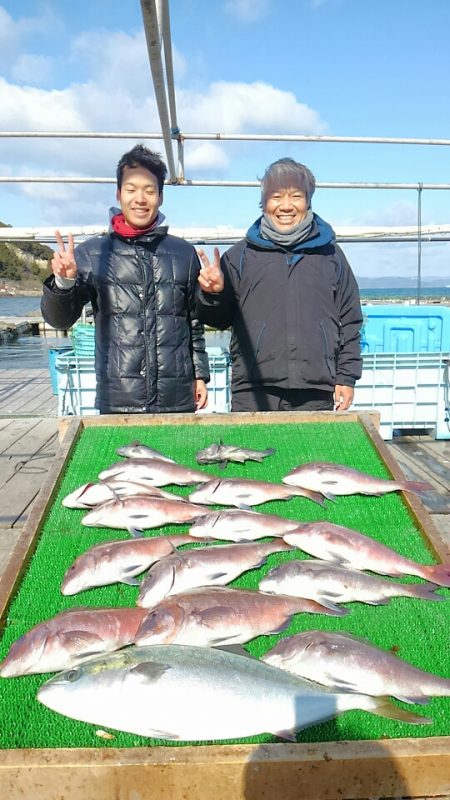 海の釣堀 海恵 釣果