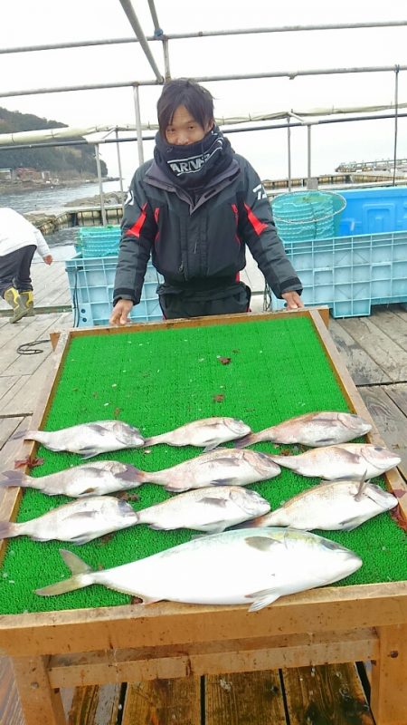 海の釣堀 海恵 釣果