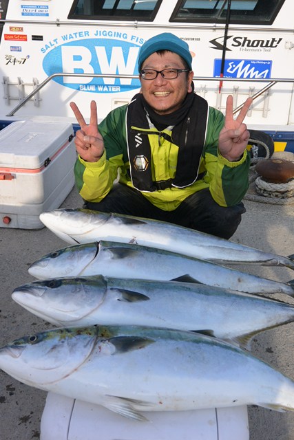 ジギング船 BLUEWATER 釣果