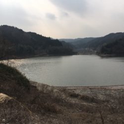 布目ダムでワカサギデビュー!