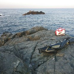 潮岬でグレ釣り