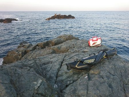 潮岬でグレ釣り