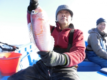 鯛紅丸 釣果
