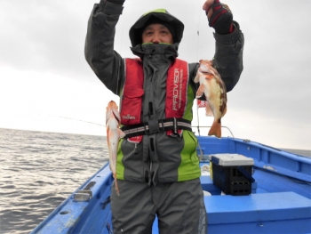 鯛紅丸 釣果