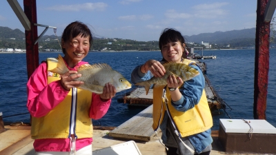 本部釣りイカダ 釣果