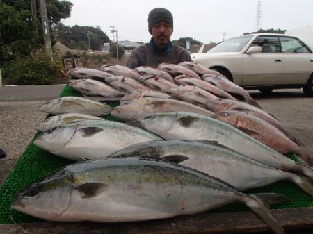 カタタのつり堀 釣果