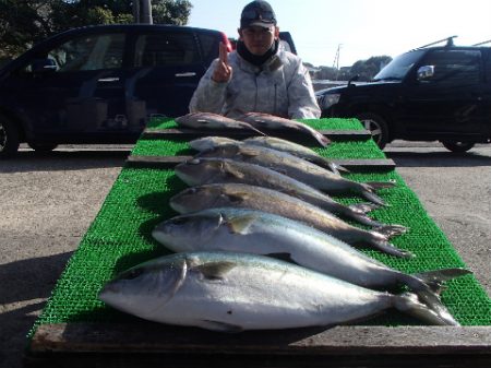 カタタのつり堀 釣果