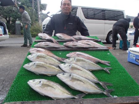 カタタのつり堀 釣果