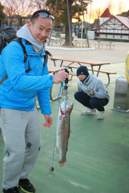 としまえんフィッシングエリア 釣果