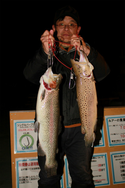 としまえんフィッシングエリア 釣果