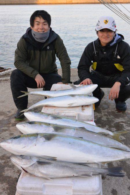 ジギング船 BLUEWATER 釣果