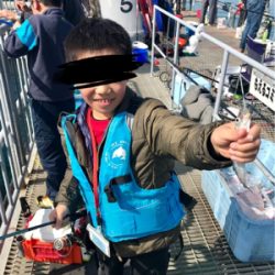 子供と一緒釣行