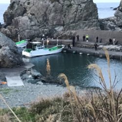 ラストのグレ釣り