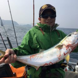 マイボートで丹後沖でジギング、タイラバ