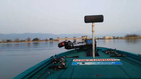 先輩に乗せてもらって南湖