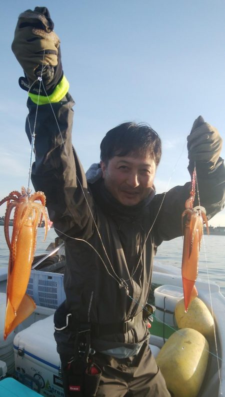 ヤリイカ狙い　午前便