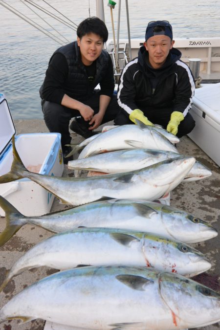 ジギング船 BLUEWATER 釣果