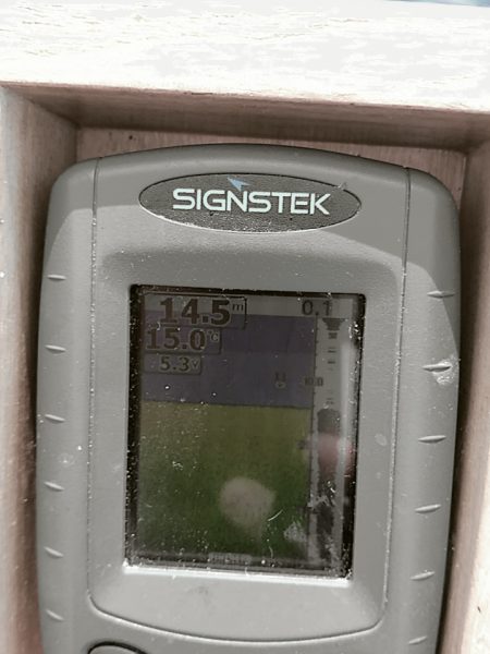 ボートでタイラバ