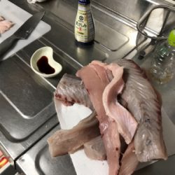 ショアからメーターサワラ