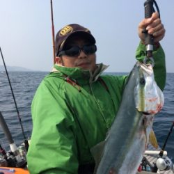 マイボートで丹後沖でジギング、タイラバ