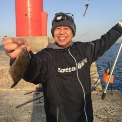 今年、初カレイ