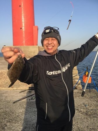 今年、初カレイ