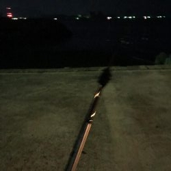 シーバスタックルでガシラ